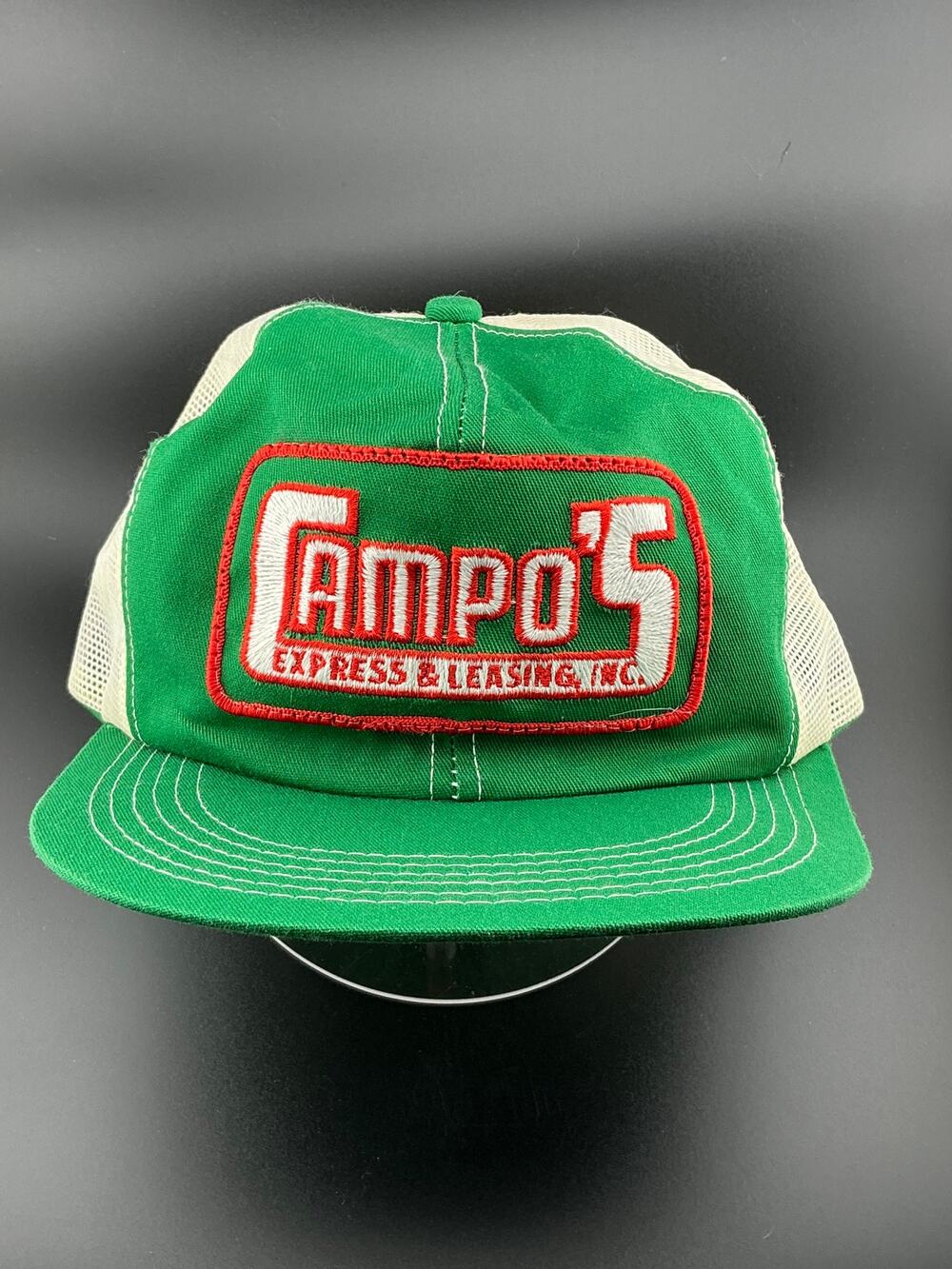 Vintage Campo’s Express & Leasing PA Trucker Hat Mesh Snapback Trucking Cap